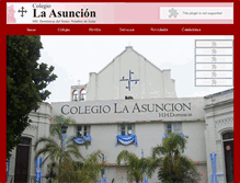 Tablet Screenshot of colglaasuncion.edu.ar